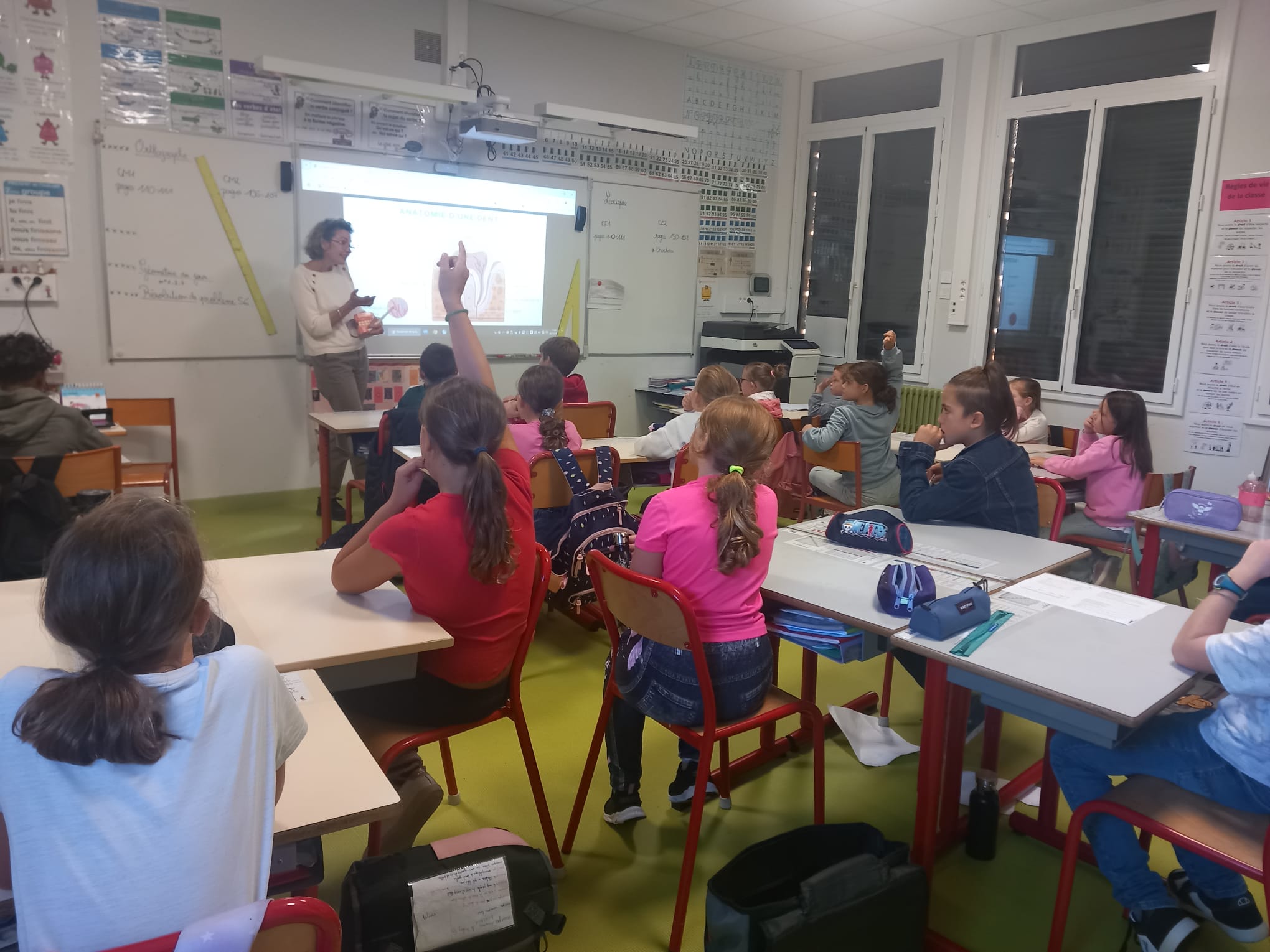 Prevention Hygiène Bucco-dentaire à l'école primaire de Sanvensa