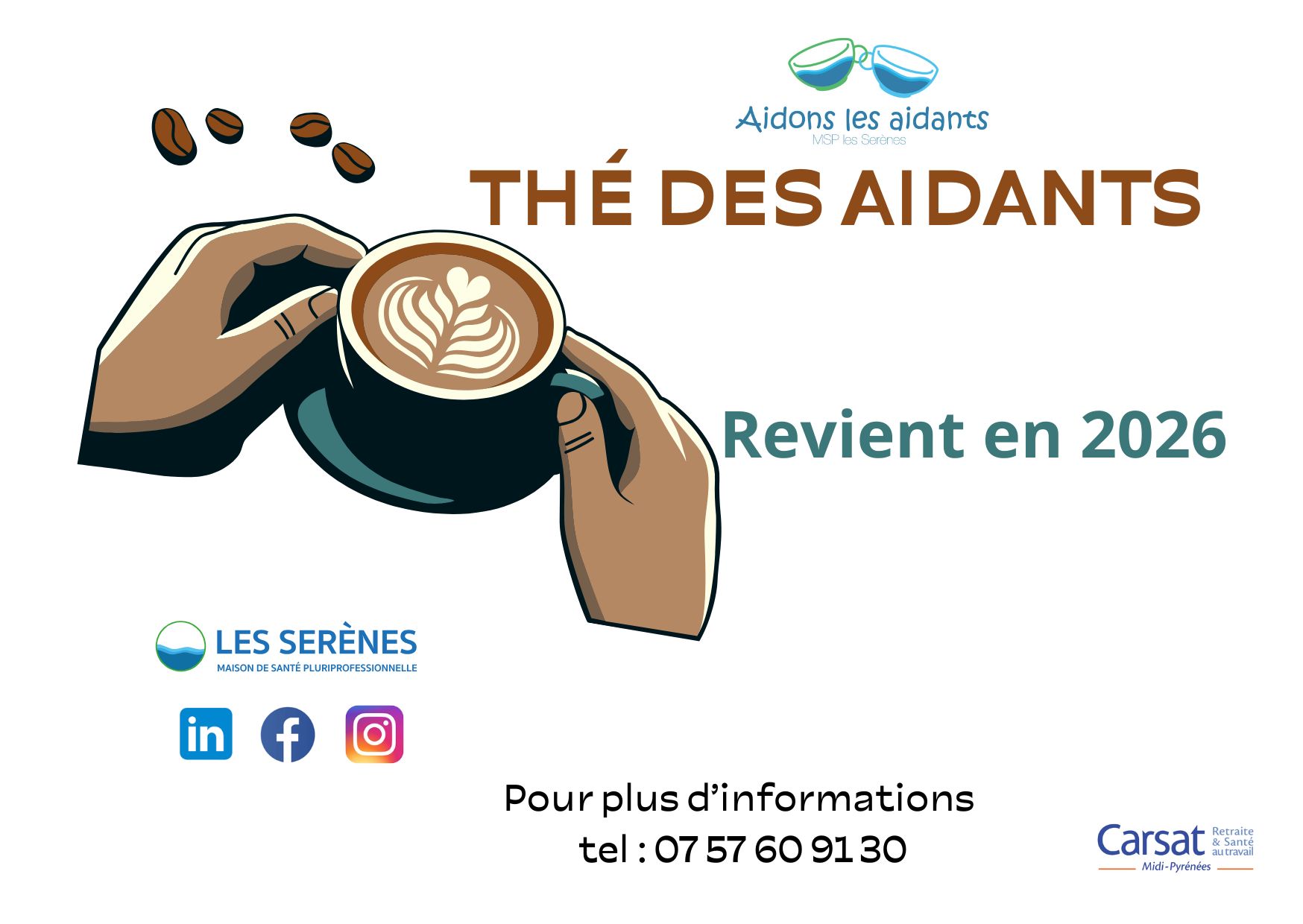 En 2026 le thé des aidants se délocalise