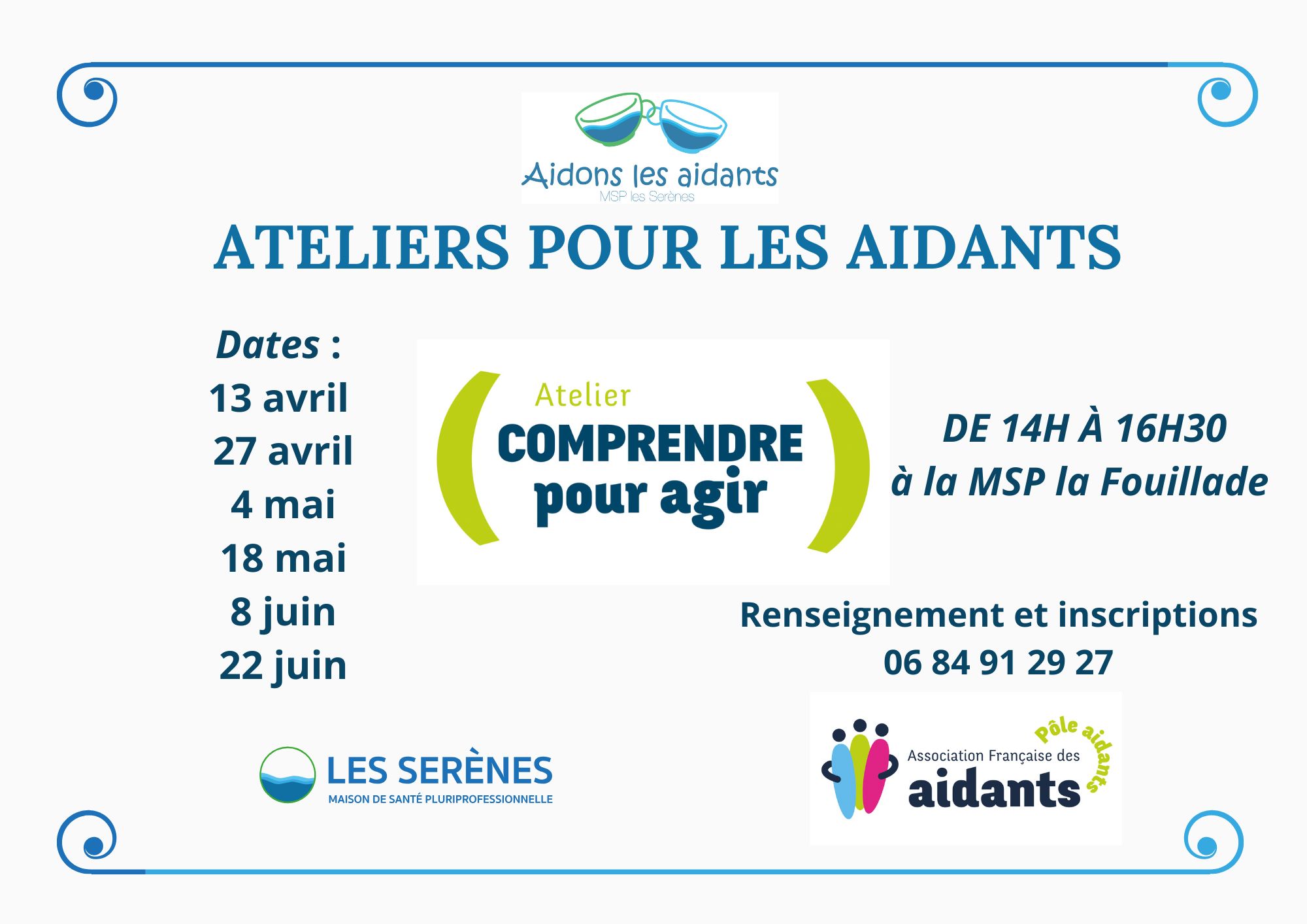 Ateliers pour les aidants